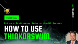 Options 101 - Set up a Contingency Order on Credit Spreads - Thinkorswim tutorial