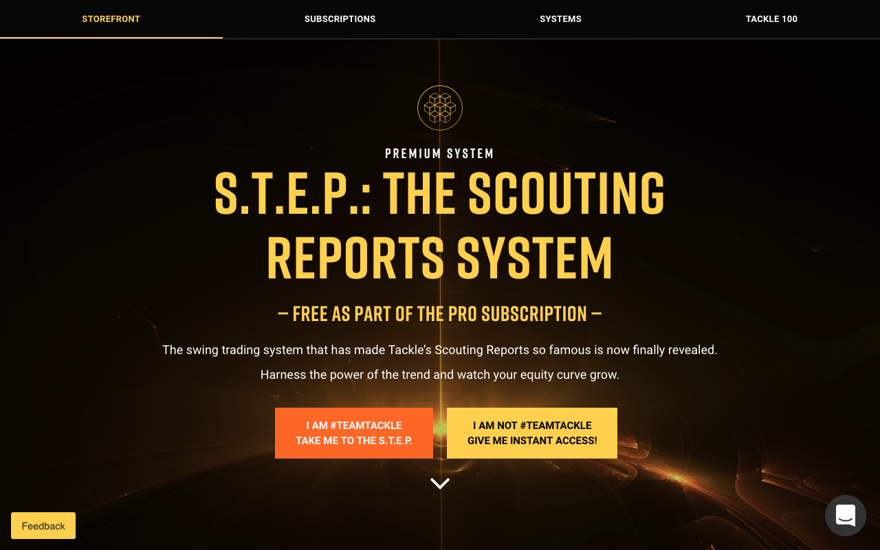 S.T.E.P. System - free for PRO Members