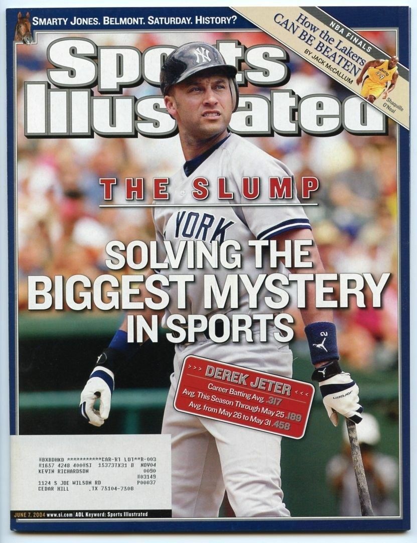 The Slump | Tackle Trading (Sports Illustrated Derek Jeter of the Yankees)