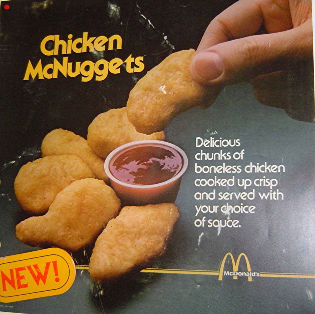 Tackle Today: The Rise of Chicken McNuggets (Chicken McNuggets vintage ad)