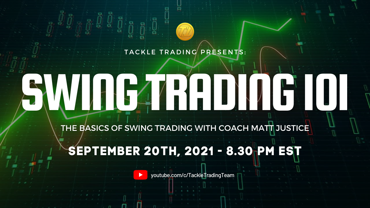 Swing Trading 101 webinar on YouTube.