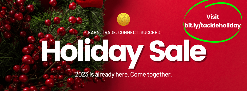 Holiday Sale is here! Click on the image to take advantage of this generous offer and save up to –60% on these awesome Trading products!